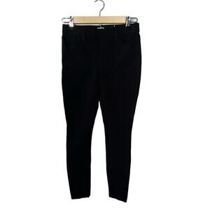 J Crew pull on style black jeggings size 00